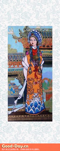 海伦剪纸代表作《金陵十二钗》