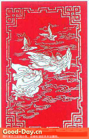 《梁山伯与祝英台》民间剪纸