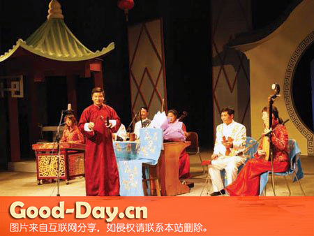 莲花落表演
