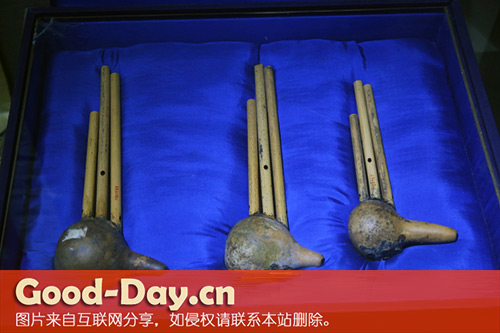 葫芦笙 拉祜族 民族文化宫藏