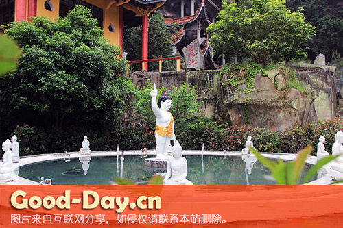 浙江省天台山慈恩寺 - 浴佛池
