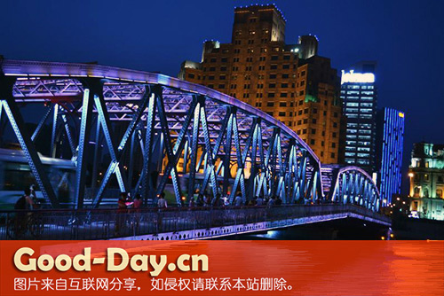 外白渡桥夜景